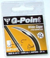 Daiwa G-Point Wide Gape Eyed Barbless Hook