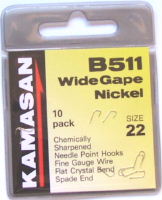 Kamasan B511 Wide Gape Nickel Hook
