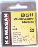 Kamasan - B511 Wide Gape Nickel Hook