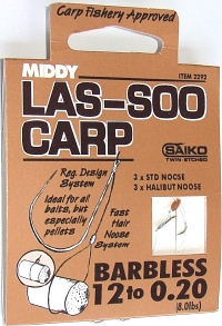 Middy - Barbless Las-Soo Carp System Hair