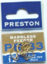 Preston PR33 Hook - Barbless Feeder