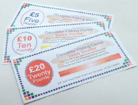 �5, �10 and �20 Fishing Tackle and Clothing Vouchers